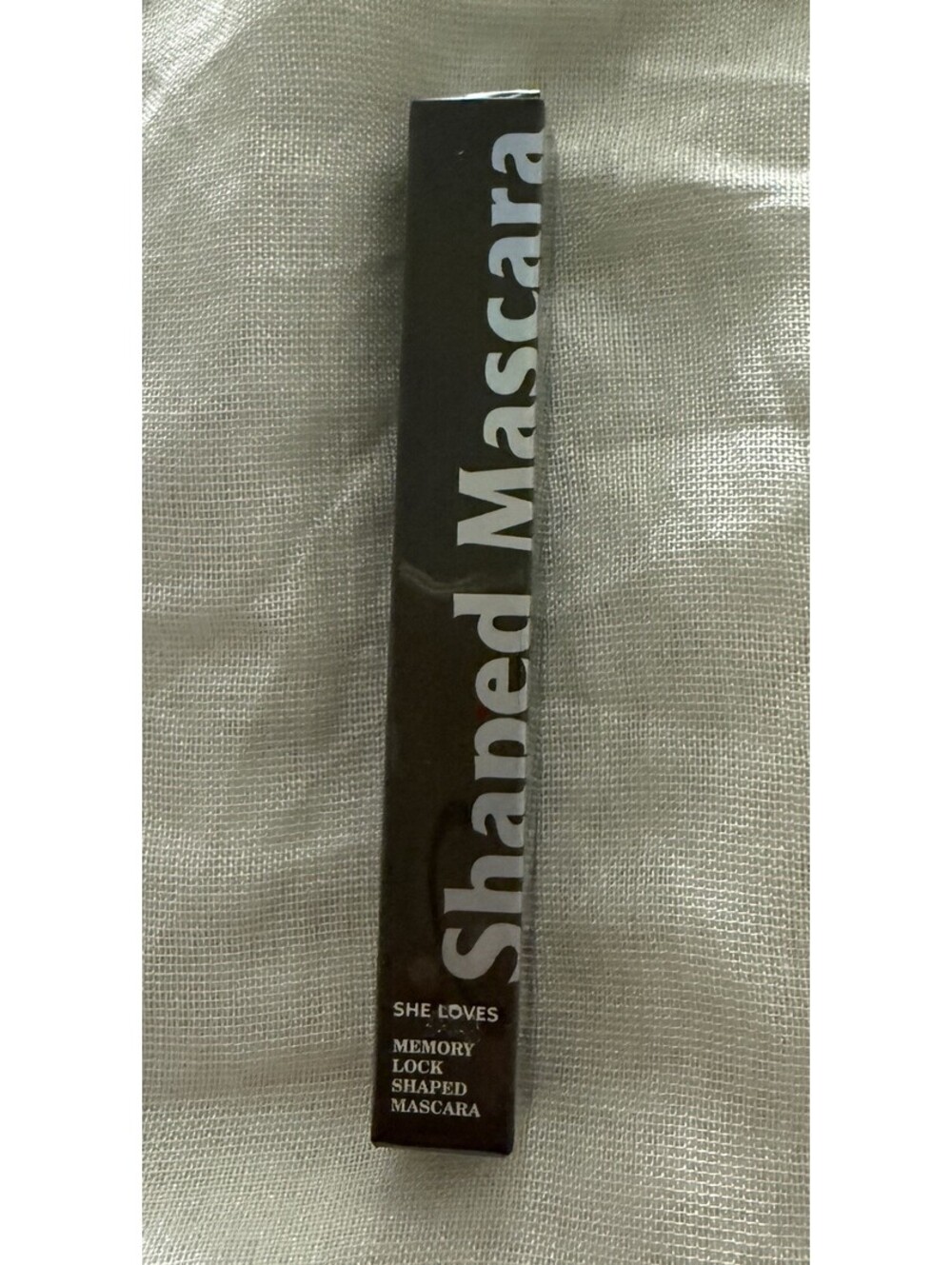She Loves Shaped Mascara Memory Lock Curling Eyelashes Black 6g NEW